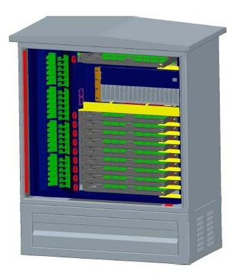 Fiber distribution hub