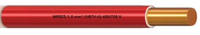 Solid single core non sheathed 450-750V