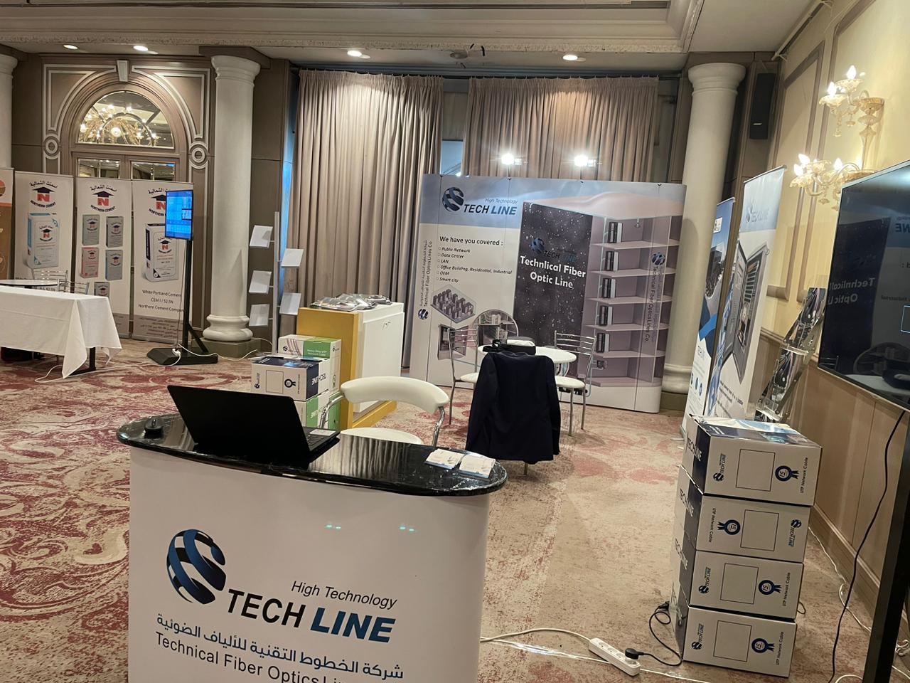 Techline , شركة الخطوط التقنية للألياف الضوية , Fiber optic , fiber , الاتصالات